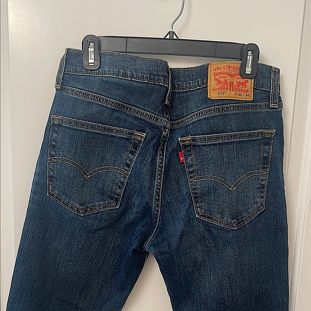 Levi's Blue Straight Jeans Classic Denim/511